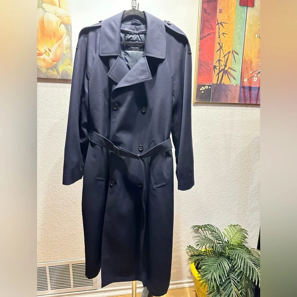 Newport Harbor double breasted removable thinsulate liner trench coat size 38reg - Picture 3 of 16